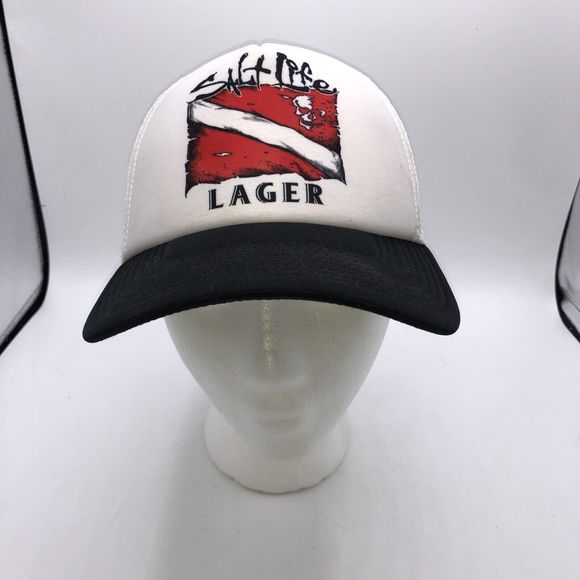 Salt Life Lager Other - Salt Life Lager Trucker Baseball Beer Hat Cap Mesh Snap Back Adjustable